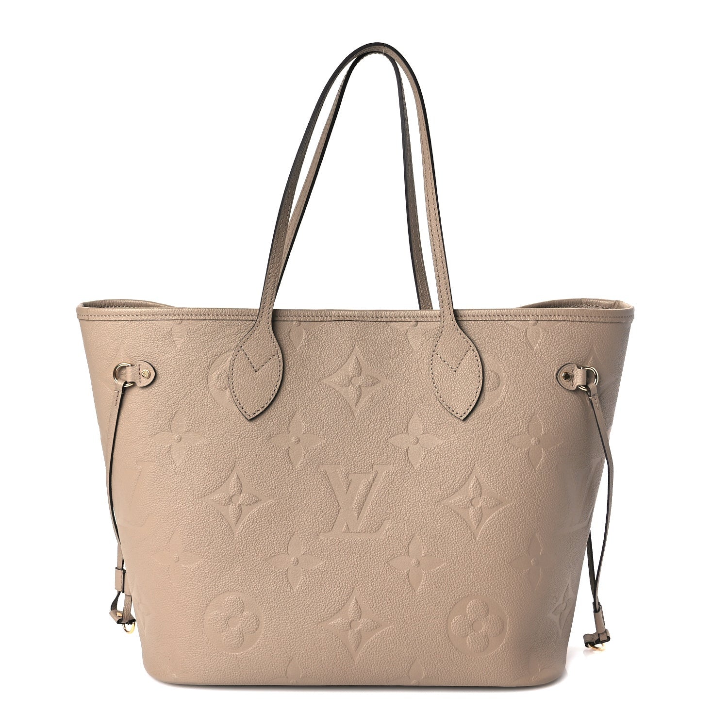 Louis Vuitton Empreinte Monogram Giant Neverfull MM Tourterelle 1 of 8