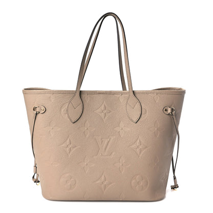 Louis Vuitton Empreinte Monogram Giant Neverfull MM Tourterelle 1 of 8