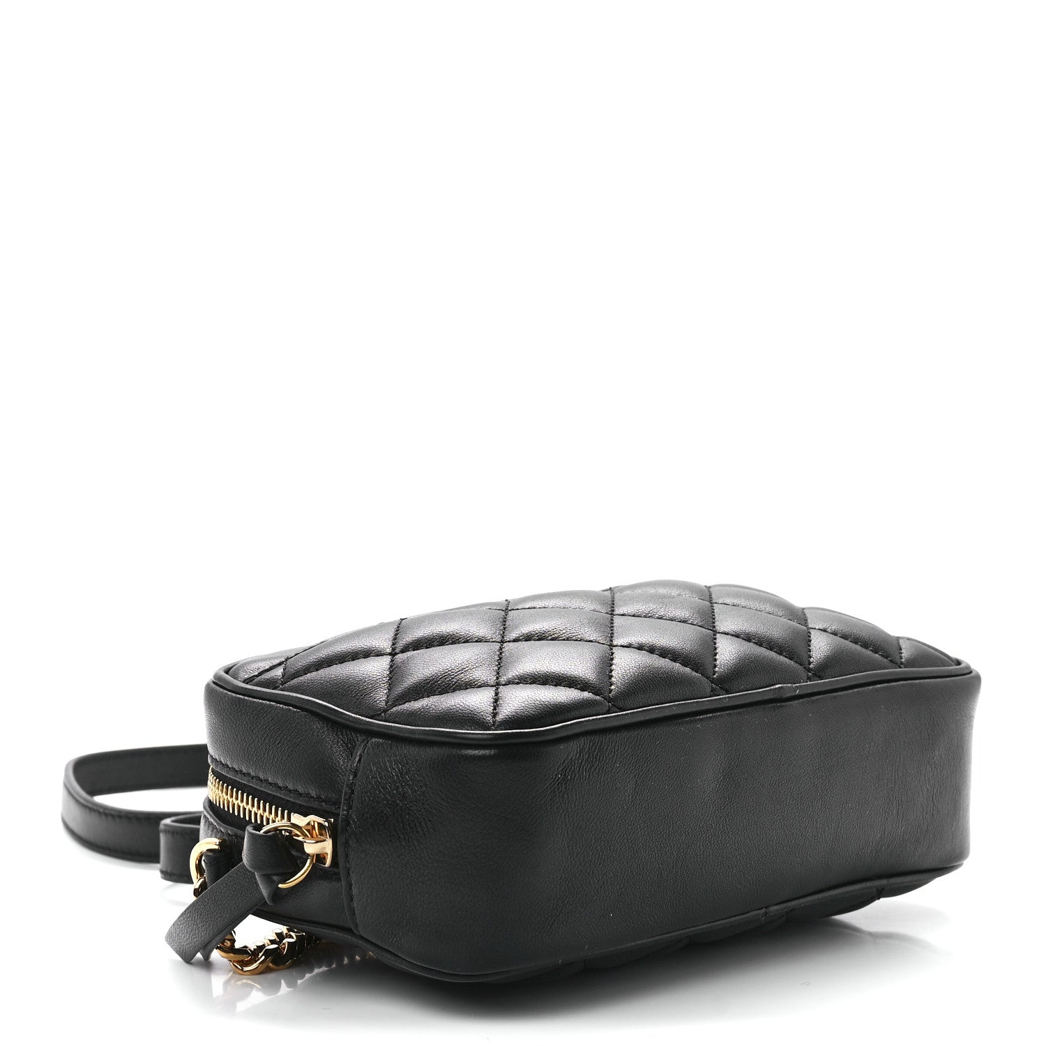 Versace Nappa Quilted Medusa Camera Bag Black 4 of 12