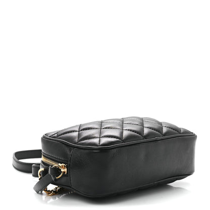 Versace Nappa Quilted Medusa Camera Bag Black 4 of 12