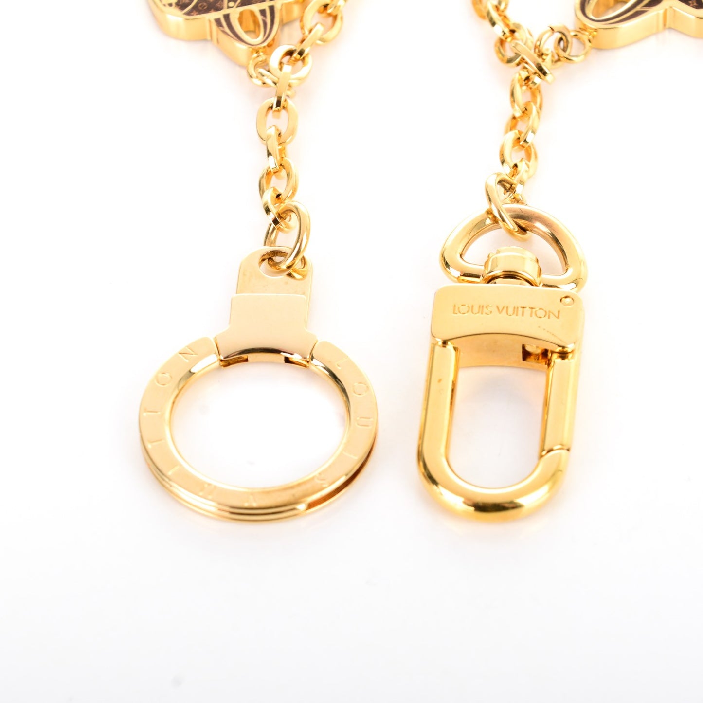 Monogram Iconic Speedy Bag Charm Chain Gold