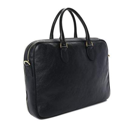 Mulberry Grained Calfskin Heathcliffe Briefcase  Black 2 of 8