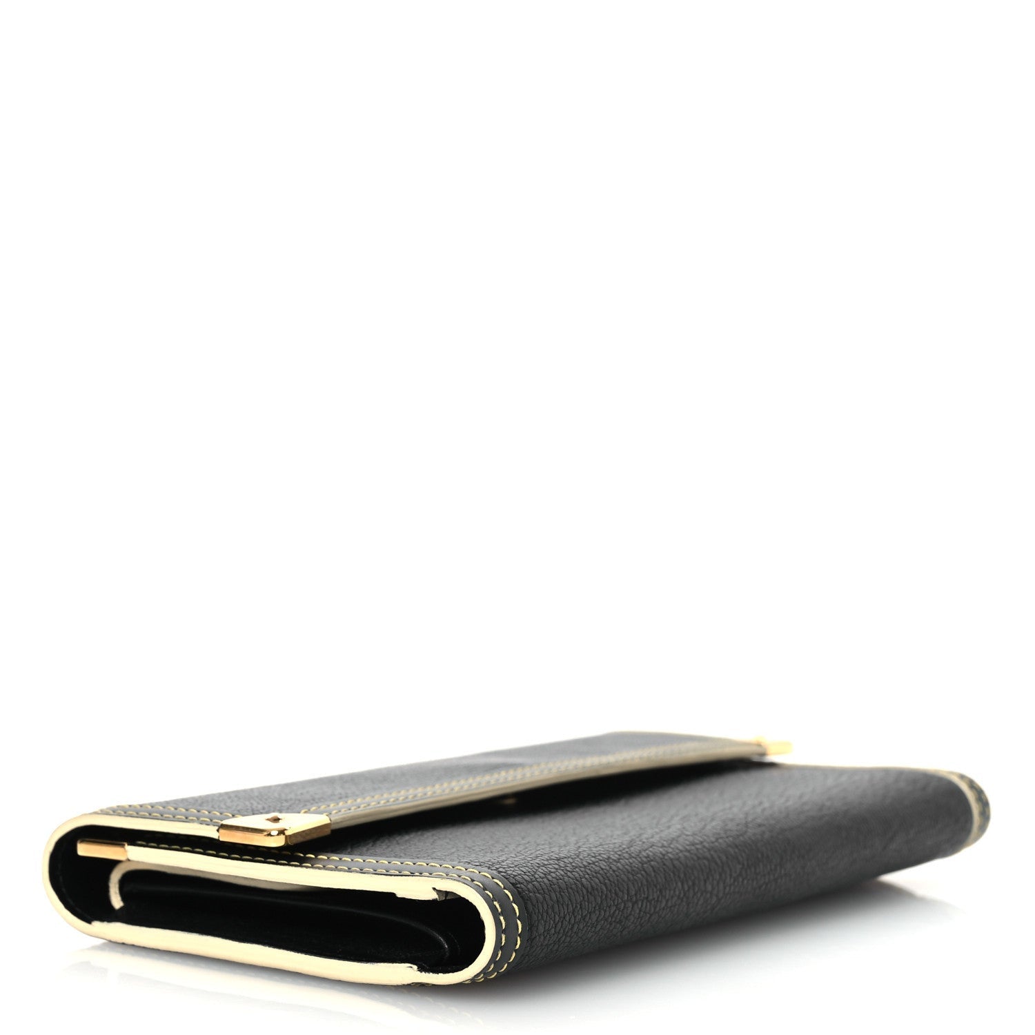 Louis Vuitton Suhali Porte Tresor International Wallet Black 4 of 7