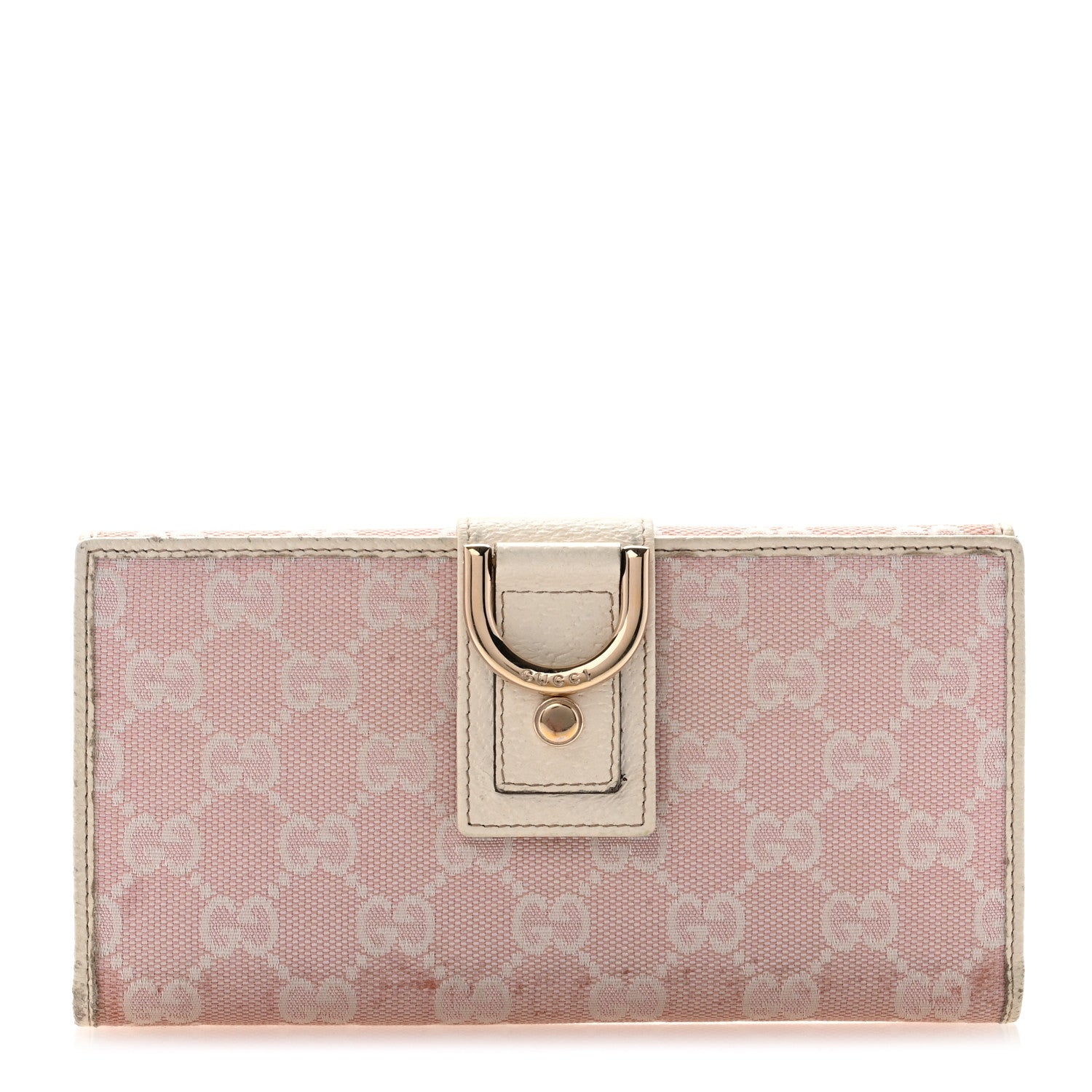 Gucci Monogram Abbey Continental Wallet Pink 1 of 11