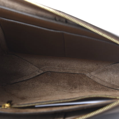 Celine Natural Calfskin Tri-Fold Clutch on Chain Havana 5 of 11