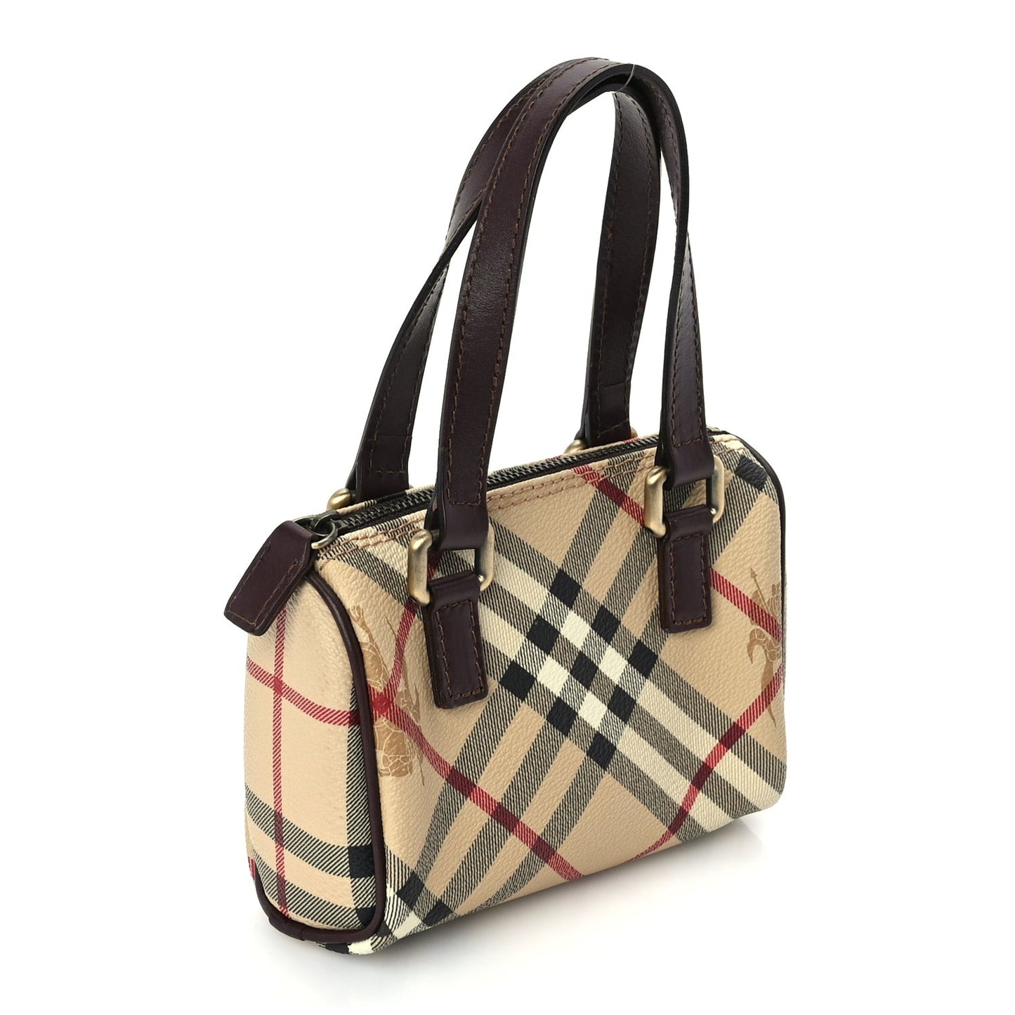 Haymarket Check Mini Shoulder Bag  Chocolate