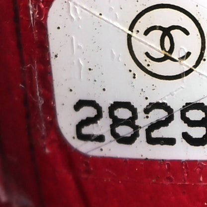 Chanel Calfskin Quilted Chain Handle Flap Black 7 of 10