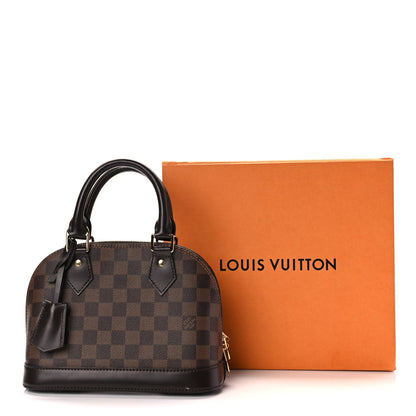 Louis Vuitton Damier Ebene Alma BB 9 of 9