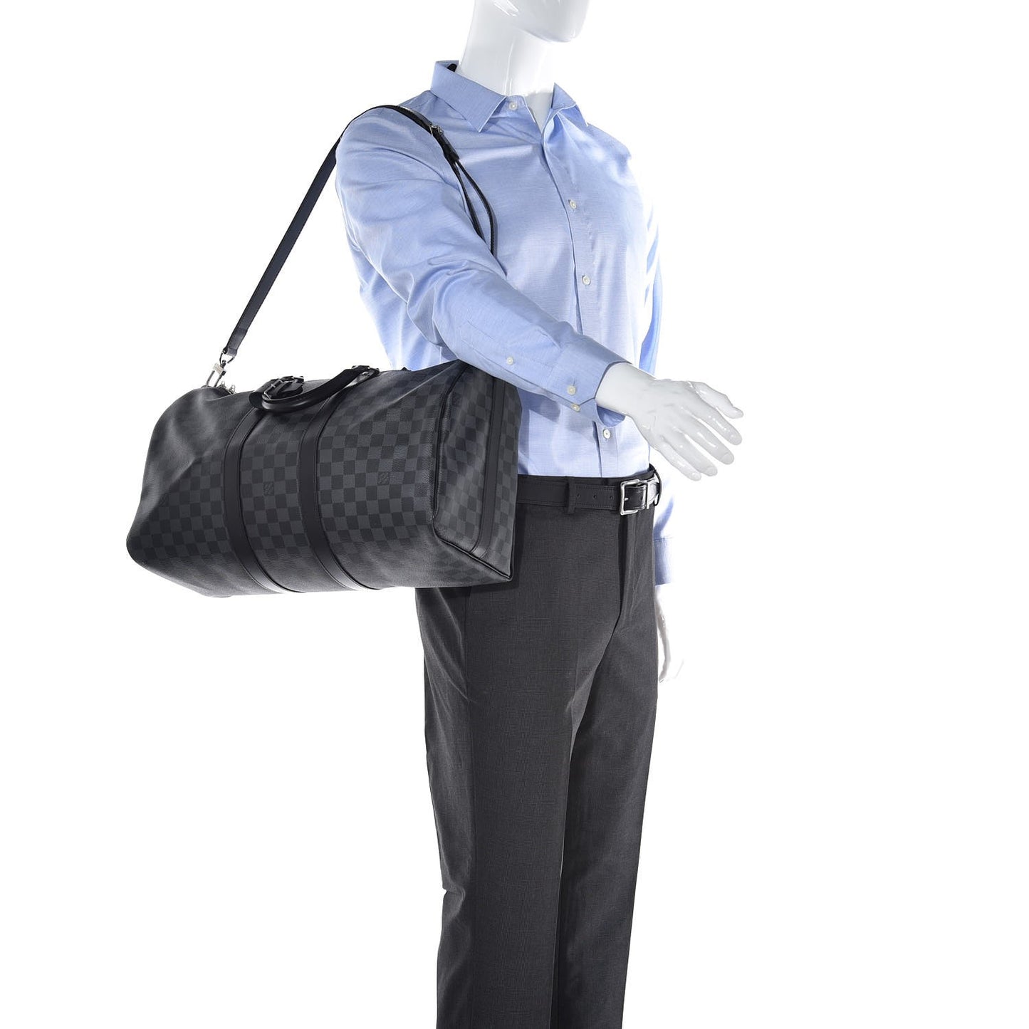 Damier Graphite Keepall Bandouliere 45