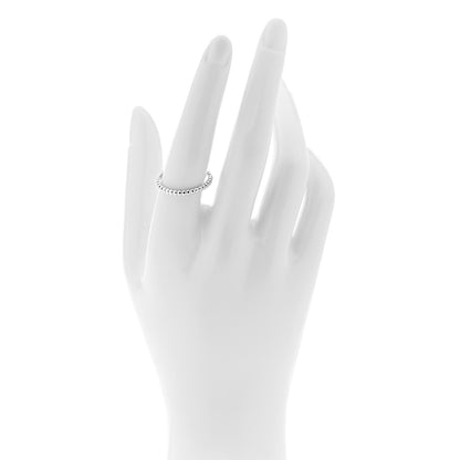 Van Cleef & Arpels 18K White Gold Small Perlee Ring 57 8 2 of 4