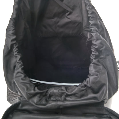 Versace Nylon V-Code Backpack Black Orange 4 of 4