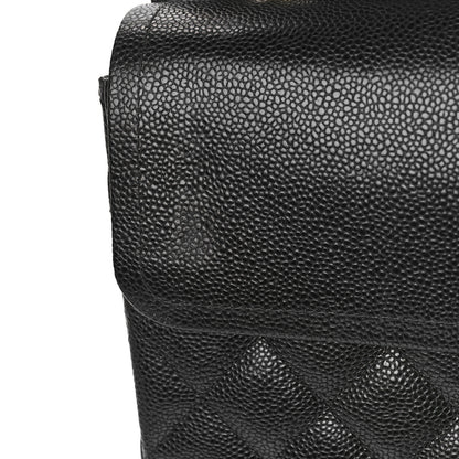 Chanel Caviar Quilted Maxi Double Flap Black 10 of 13