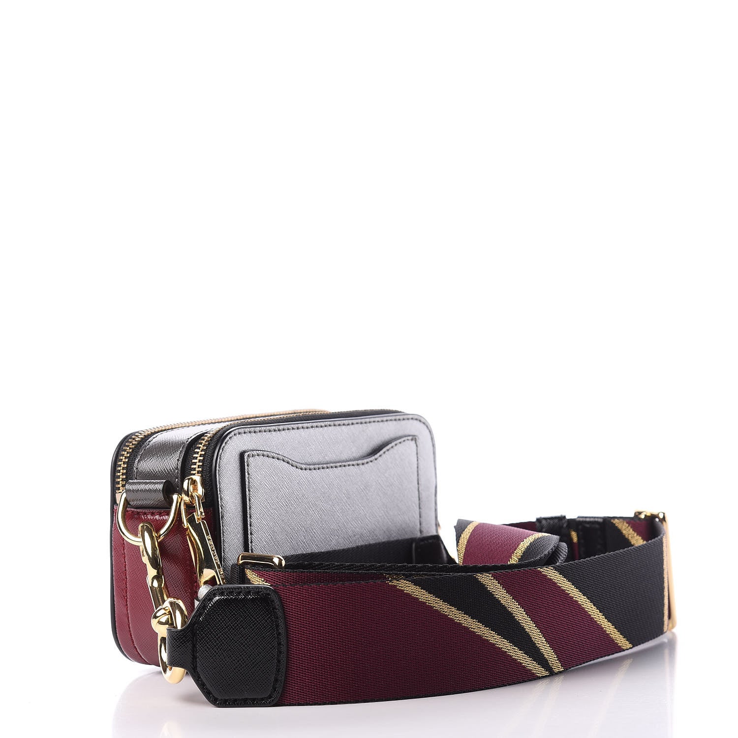 Marc Jacobs Saffino Small Snapshot Camera Bag Silver Multicolor 3 of 13