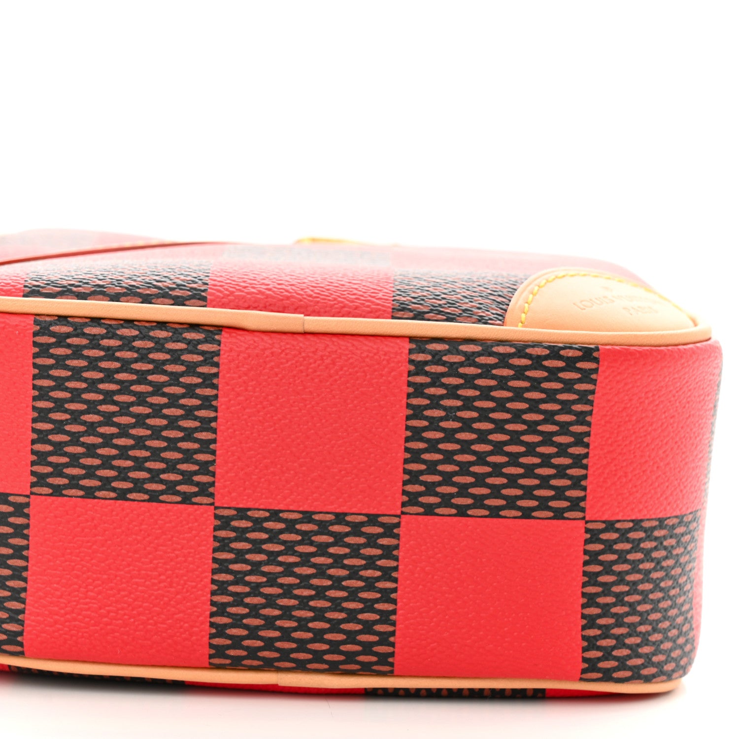 Louis Vuitton Damier Pop Chess Messenger Red 8 of 9