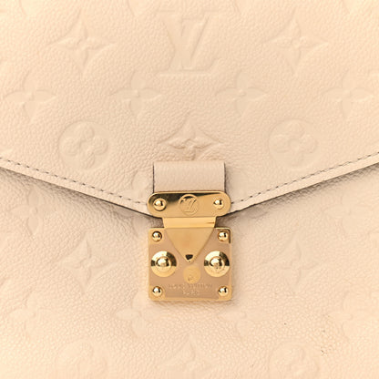 Louis Vuitton Empreinte Pochette Metis Creme 7 of 9