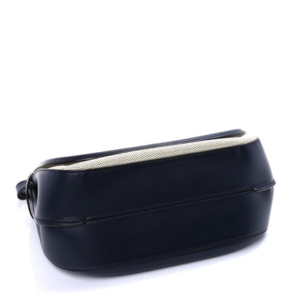 Mulberry Canvas Calfskin Amberley Satchel Midnight 3 of 8