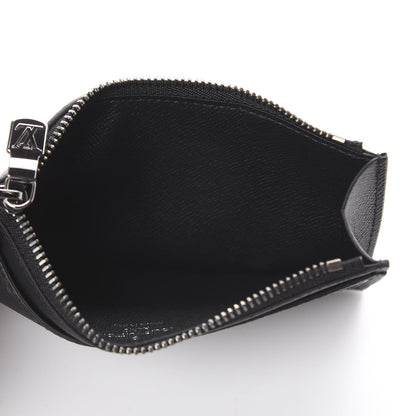 Louis Vuitton Reverse Monogram Eclipse Taiga Coin Card Holder 4 of 5