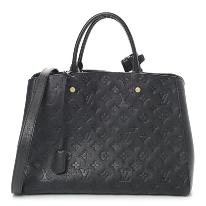 Louis Vuitton Empreinte Montaigne GM Black 1 of 11