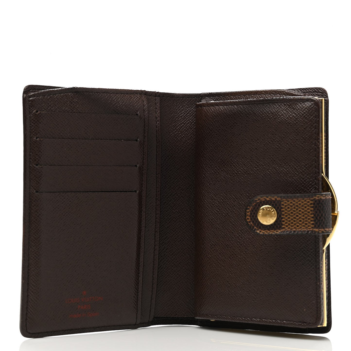 Damier Ebene French Purse Wallet