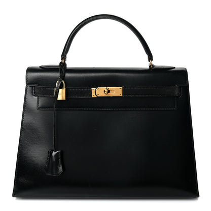 Hermes Box Kelly Sellier 32 Black 1 of 9