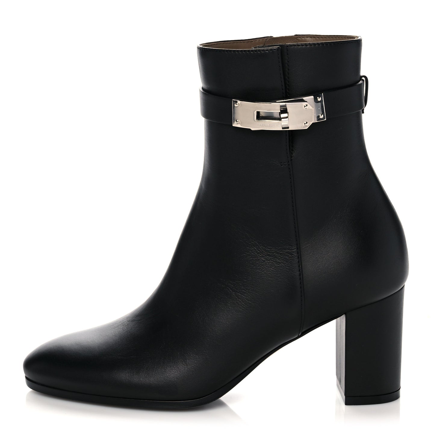 Calfskin Saint Germain Ankle Boots 35.5 Black