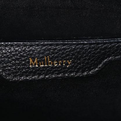 Mulberry Classic Grain Small Bayswater Zip Tote  Black 5 of 7
