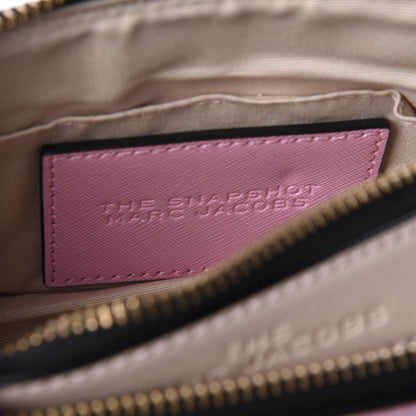 Marc Jacobs Saffiano Small Snapshot Camera Bag Pink Multicolor 9 of 10