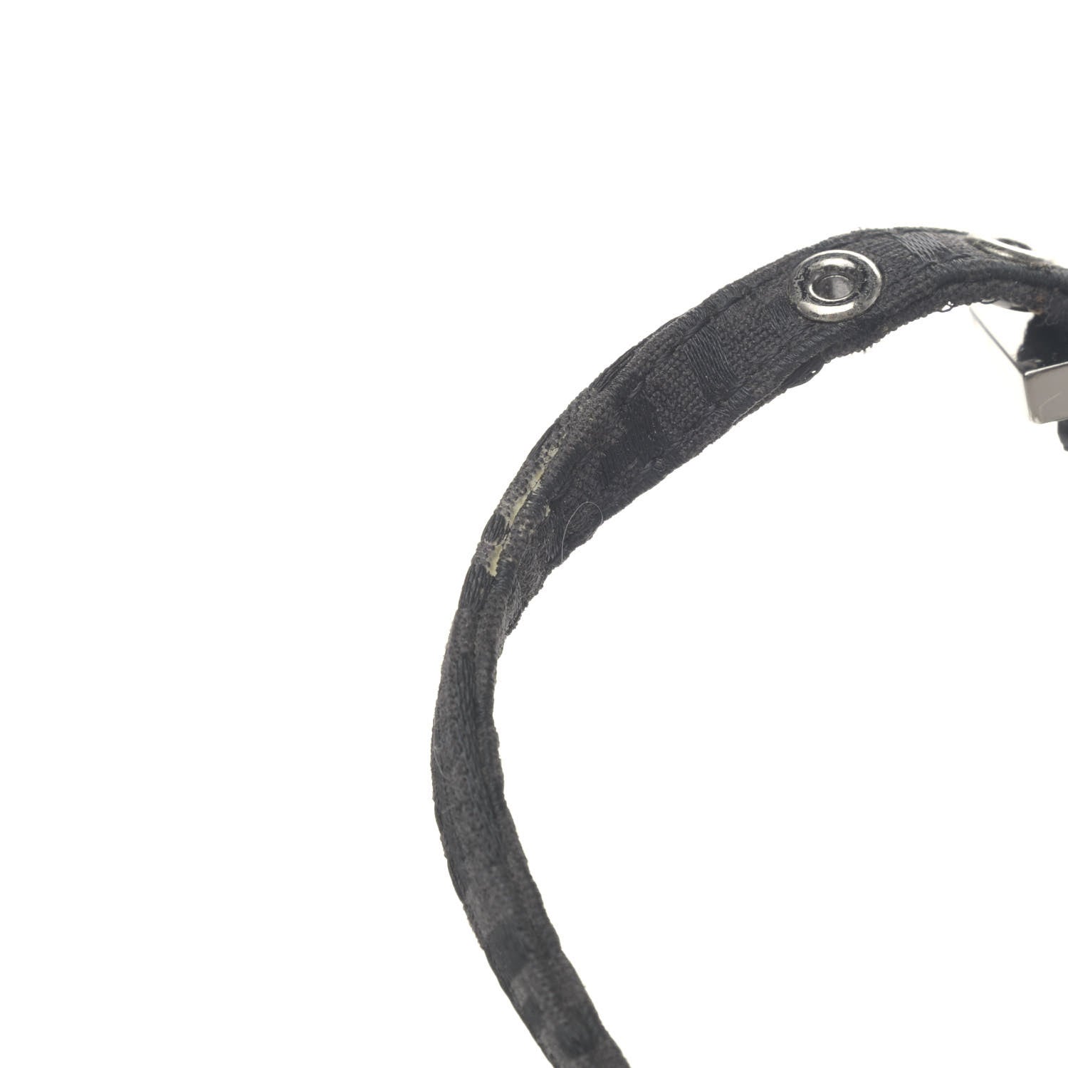 Fendi Zucchino Baguette Black 6 of 6