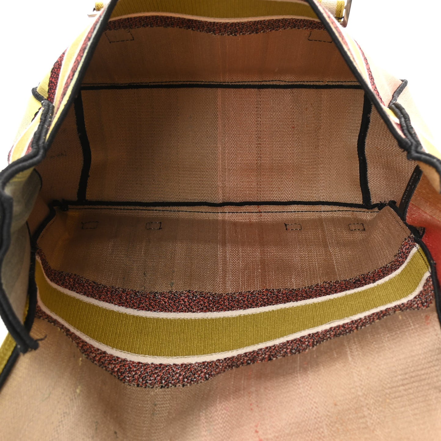 Canvas Embroidered Dioraura Messenger Multicolor