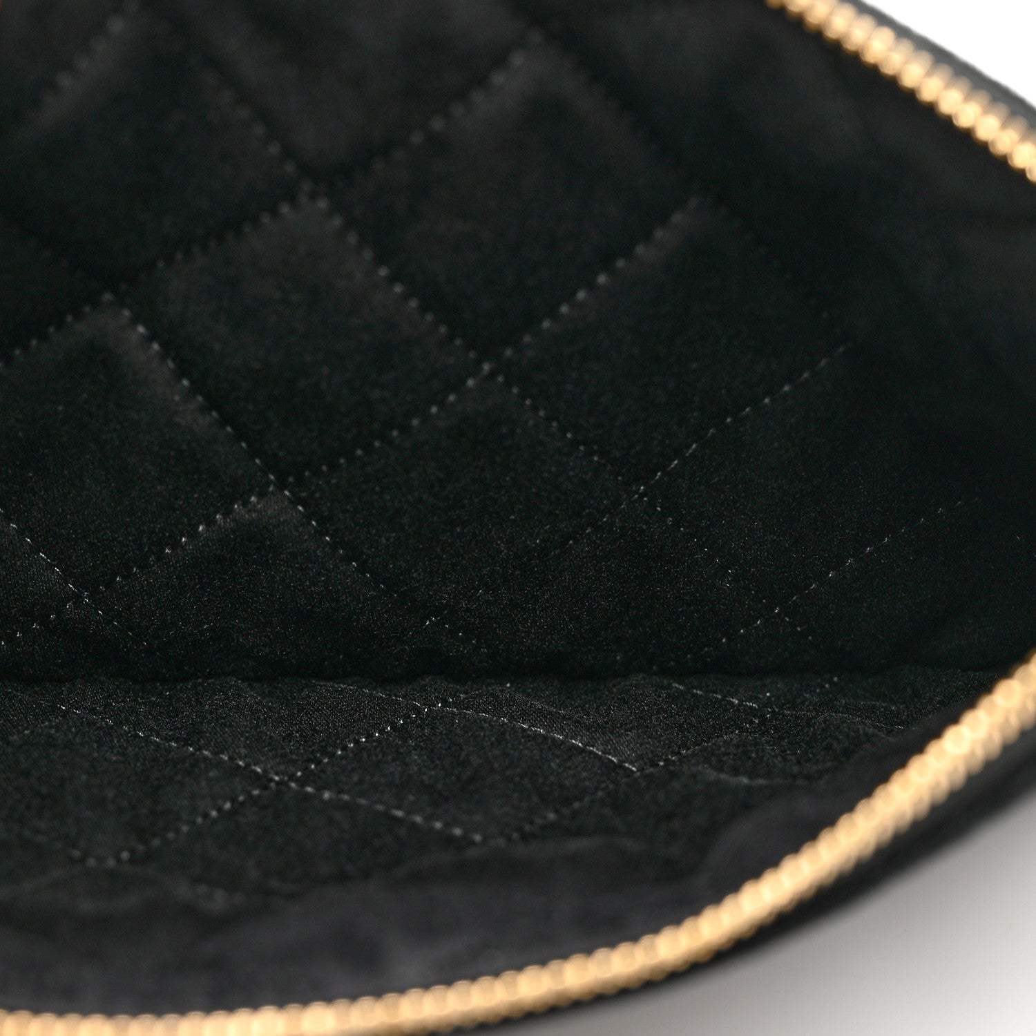 Chanel Velvet Sequin Quilted Chanel 22 Removable Pouch Black 5 of 5