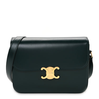 Celine Shiny Calfskin Medium Triomphe Amazone 1 of 12