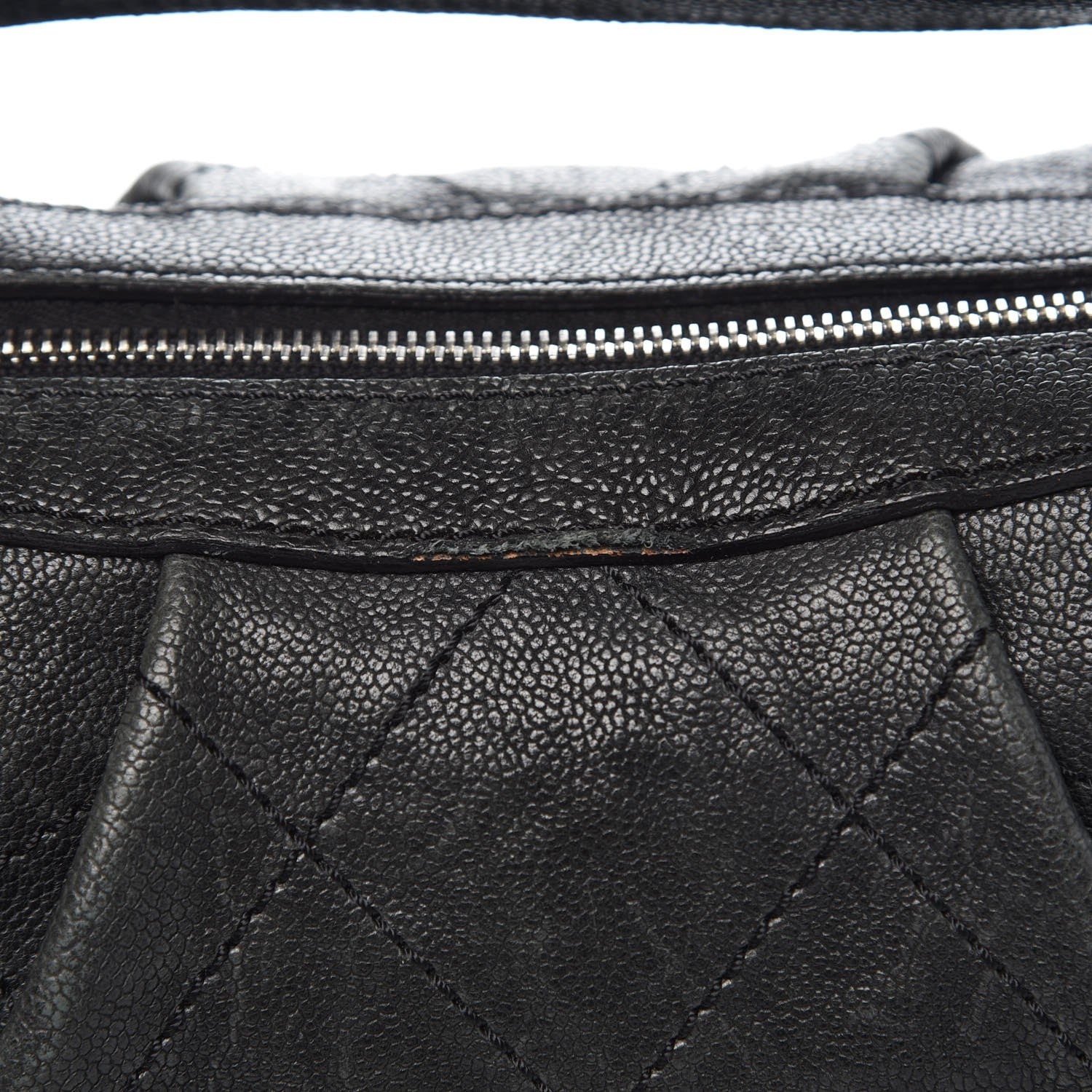 Chanel Caviar Large Outdoor Hobo Black 11 of 11