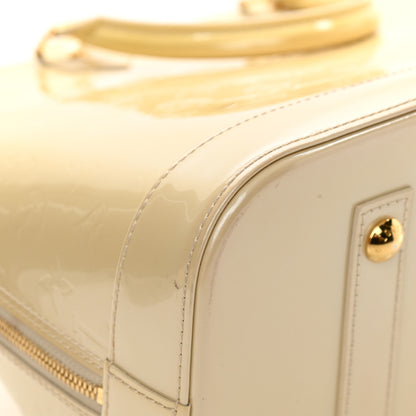 Louis Vuitton Vernis Alma GM Blanc Corail 12 of 18