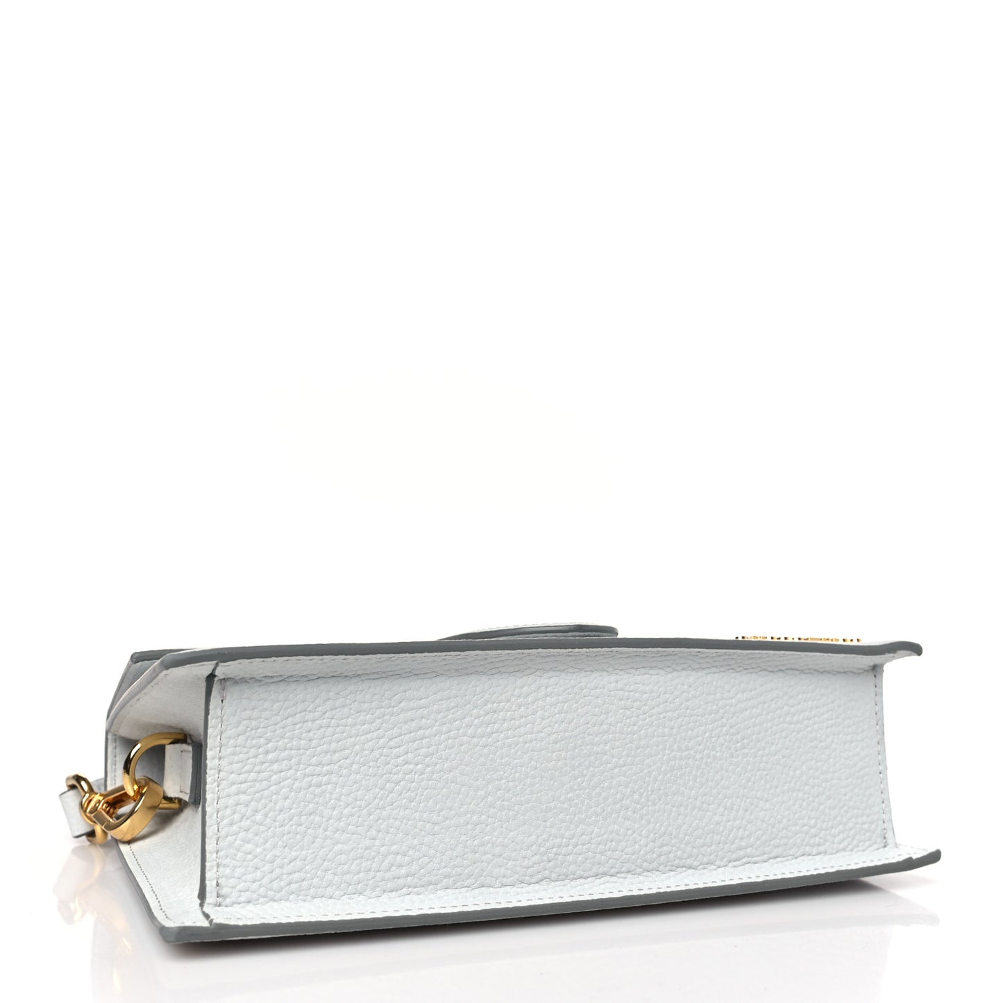 Grained Calfskin Le Grand Bambino Light Grey