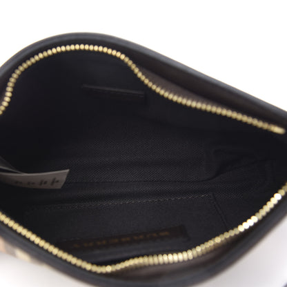 Burberry Haymarket Check Sling Bag Chocolate 5 of 10