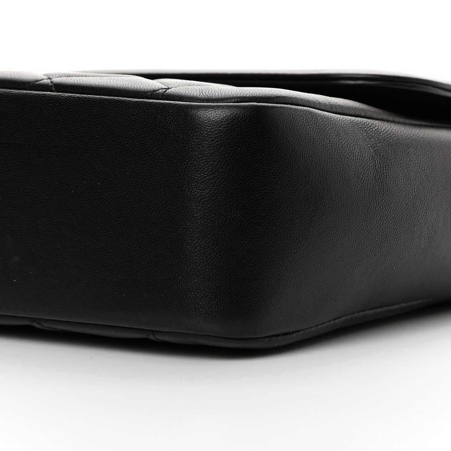 Lambskin Quilted Large Chic With Me Flap Black