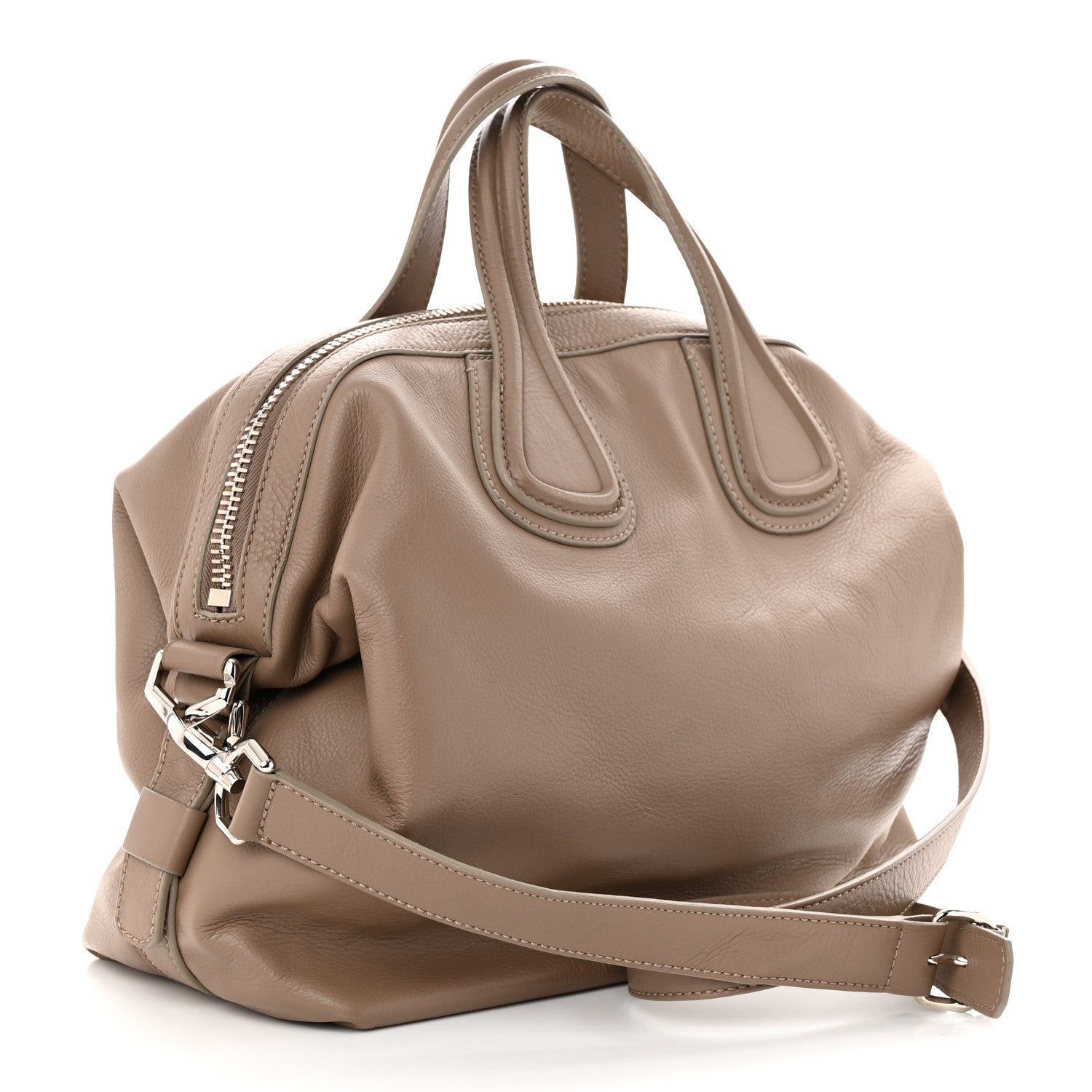 Givenchy Grained Calfskin Medium Nightingale Brown 2 of 13