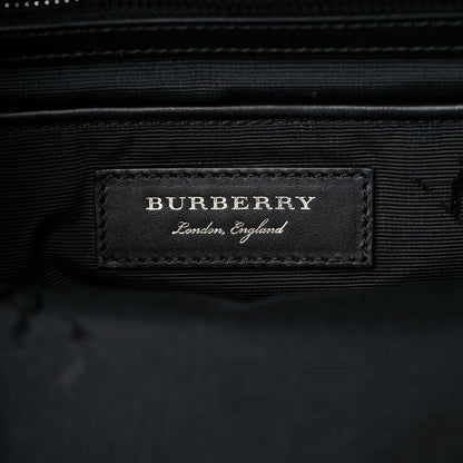 Burberry Laminated Tartan Patchwork Medium Rucksack Backpack Military Red 6 of 18