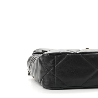 Chanel Lambskin Quilted Medium Chanel 19 Flap Black 8 of 10