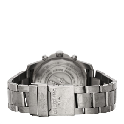 Breitling Titanium 43mm Chronospace Evo B60 Chronograph Quartz Watch Black EB6010 3 of 5