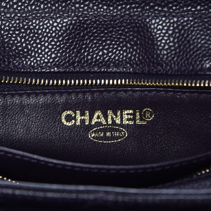 Chanel Caviar Quilted Camera Case Purple 6 of 11