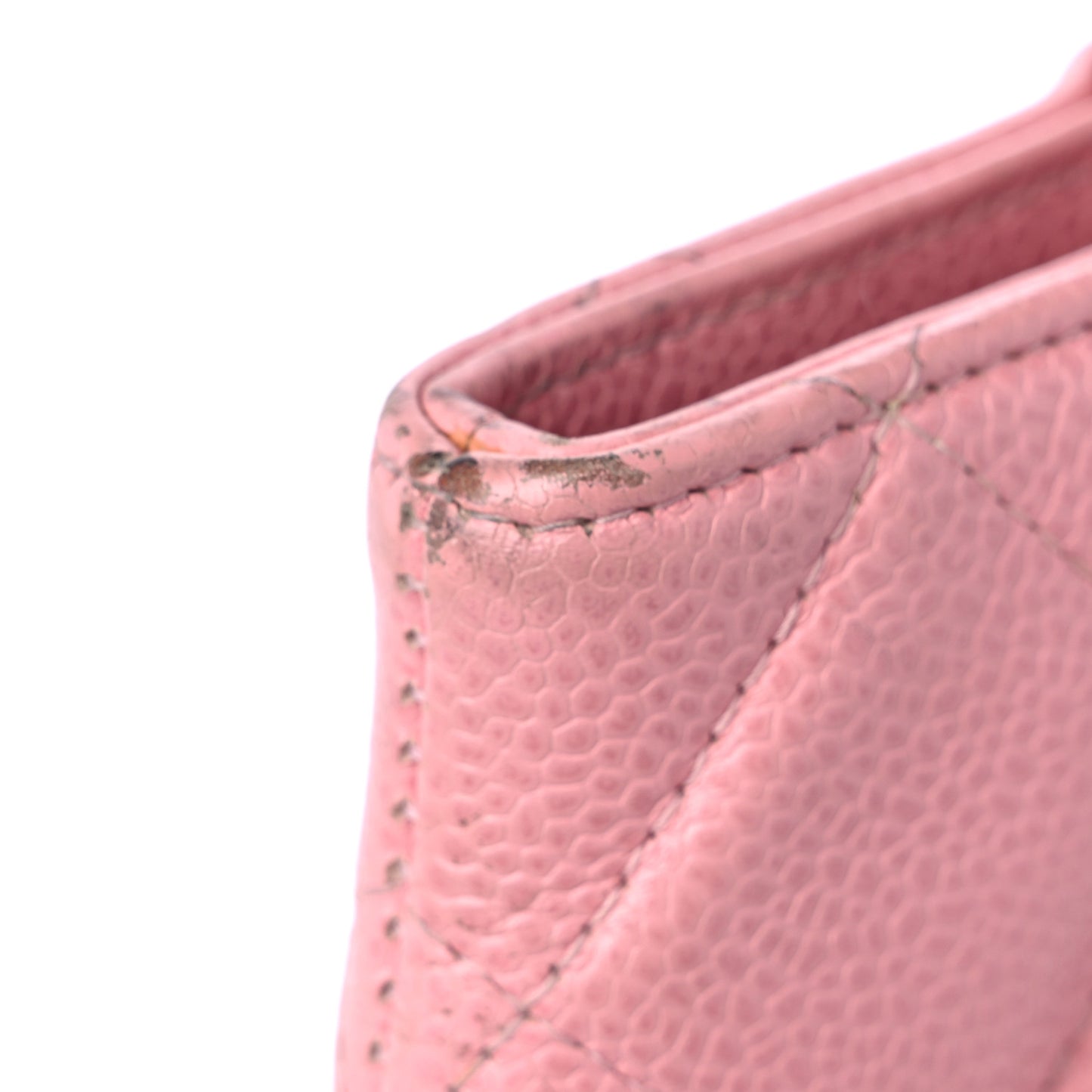 Caviar Medallion CC Tote Light Pink