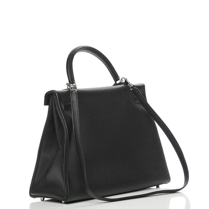 Hermes Togo Kelly Retourne 35 Black 4 of 28
