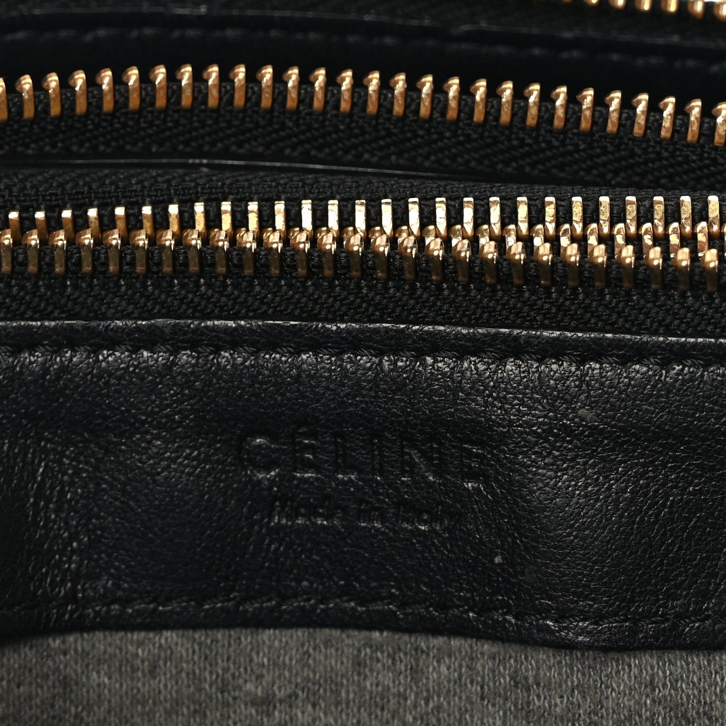 Lambskin Small Trio Crossbody Bag Black