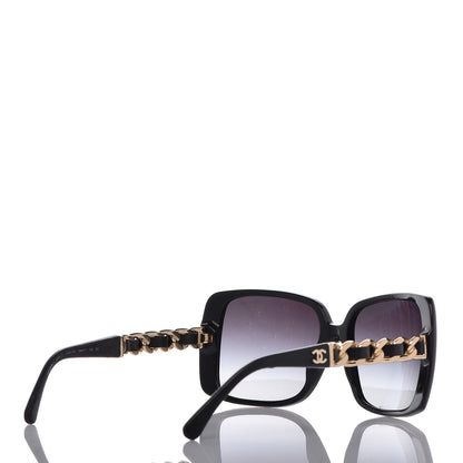 Chanel Chain Sunglasses 5208-Q Black 4 of 11