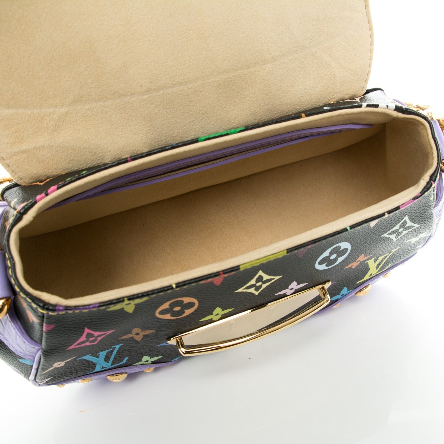 Monogram Multicolor Alligator Marilyn Black