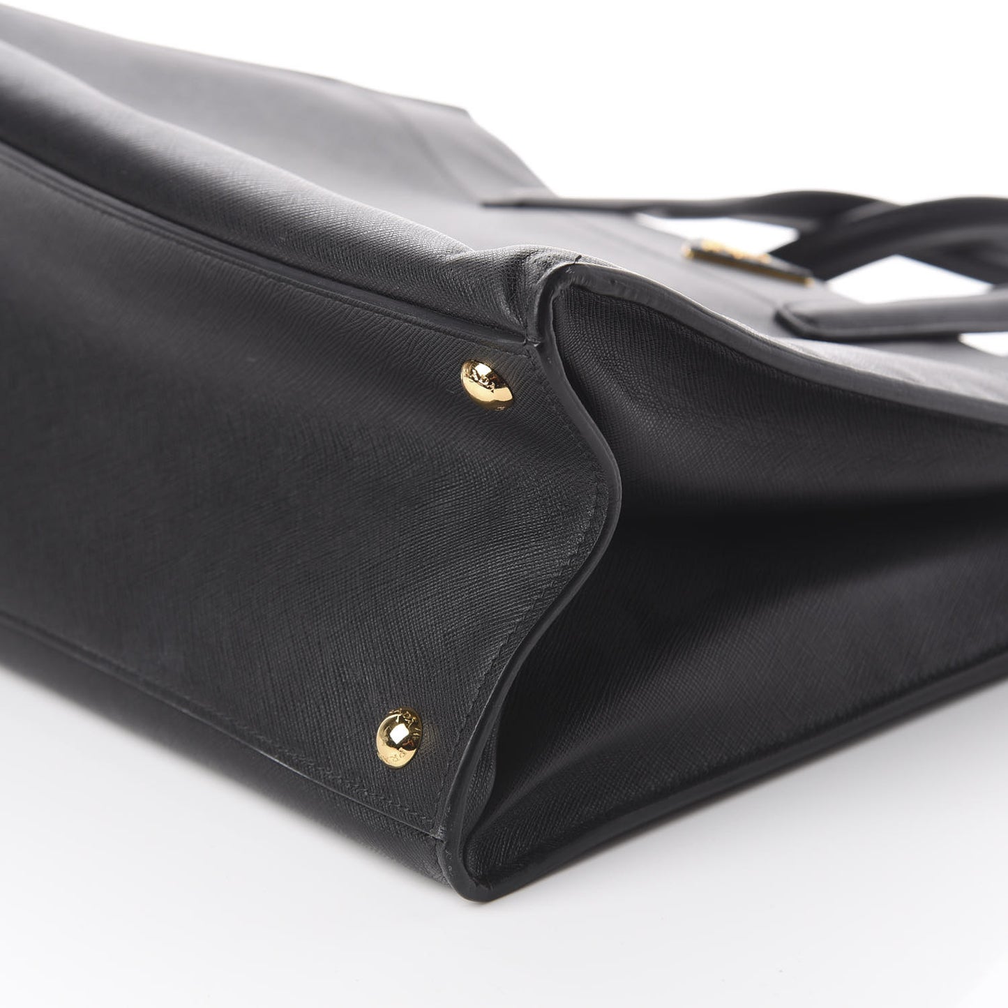 Saffiano Soft Tote Black