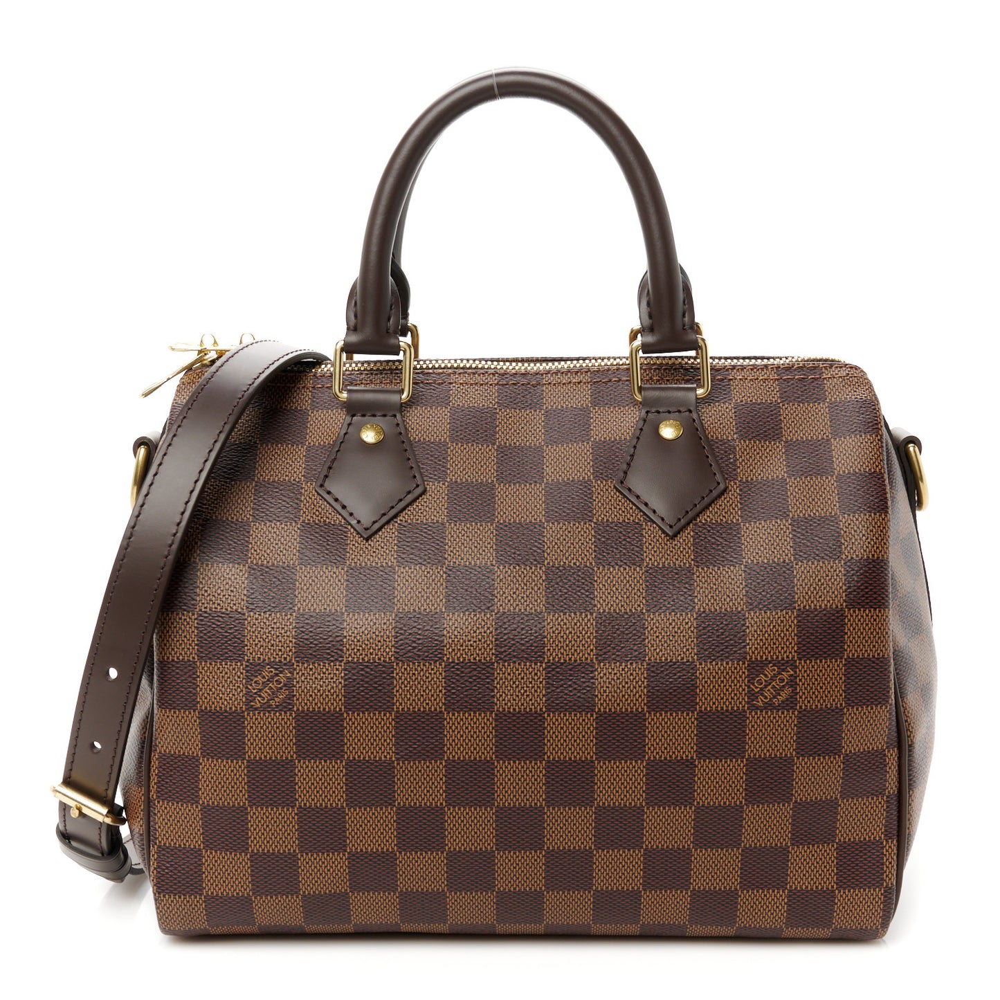 Damier Ebene Speedy Bandouliere 25
