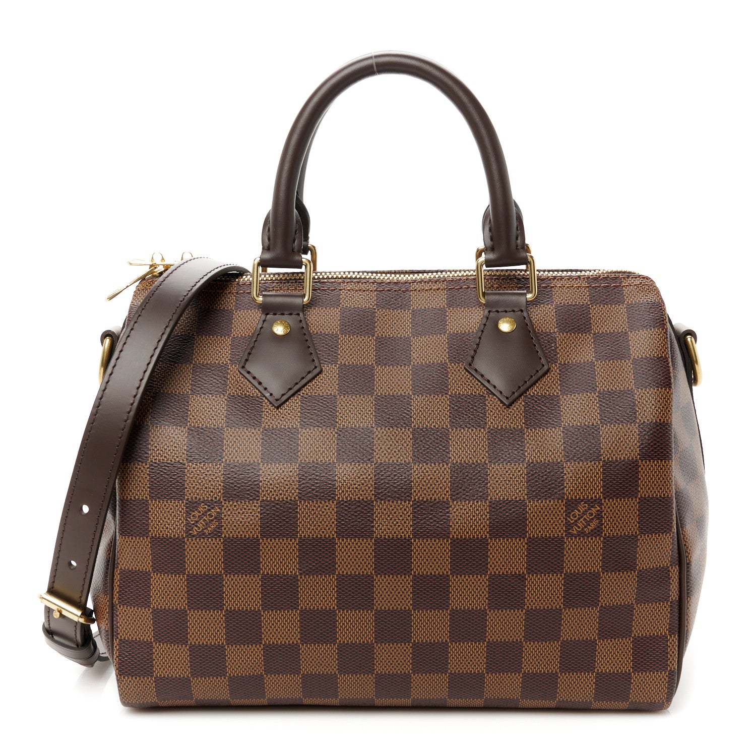 Louis Vuitton Damier Ebene Speedy Bandouliere 25 1 of 12
