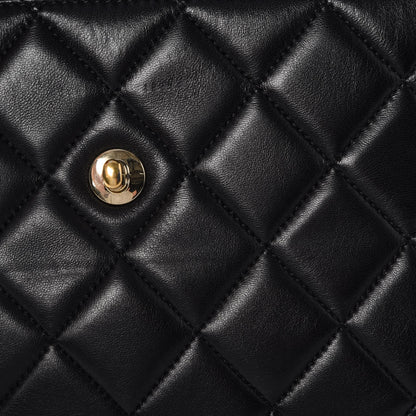 Chanel Lambskin Quilted Medium Trendy CC Flap Black 11 of 11